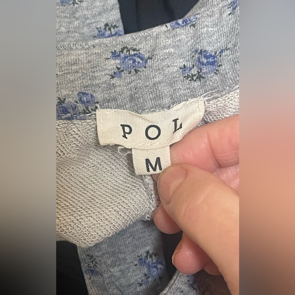 Blue And Pink And Gray Patchwork Patterned Overal… - image 8